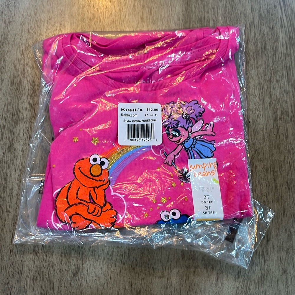 Pink Sesame Street Shirt